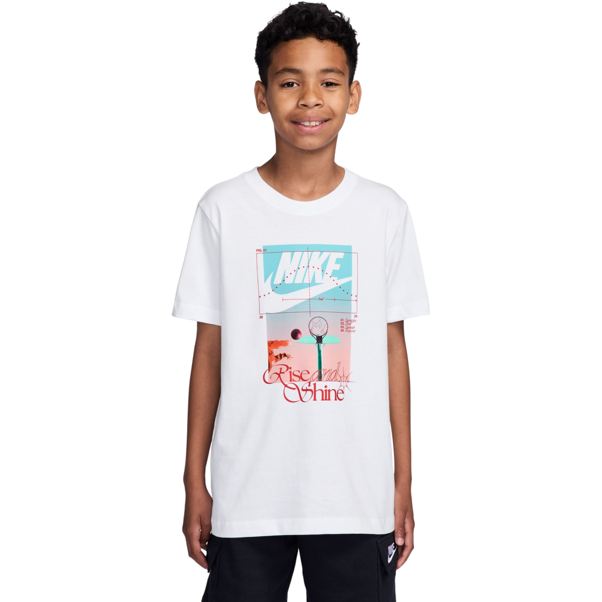 Nike Sportswear Rise and Shine Big Boys' Tee